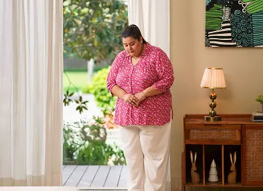 Person experiencing weight loss resistance